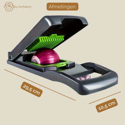 Chefselect| Multifunctionele mandoline | 14-delige set