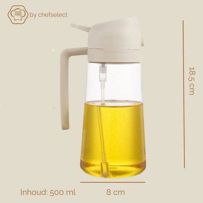 Chef-Select| 2-in-1 Olie Verstuiver & Injector (500ml)