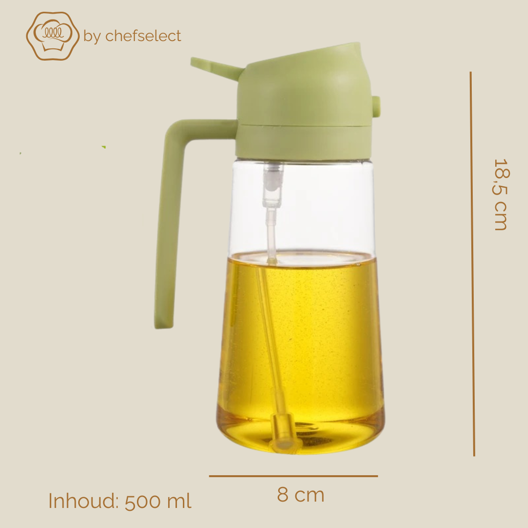 Chef-Select| 2-in-1 Olie Verstuiver & Injector (500ml)